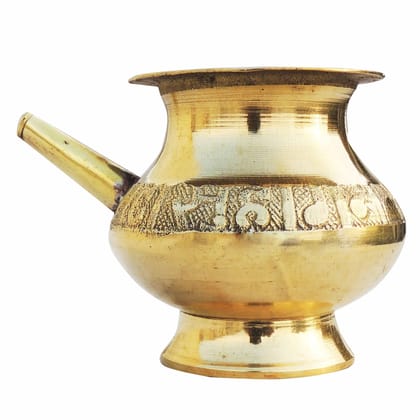 Brass Karwa Lota, 140 ML (ZMAS310 B)
