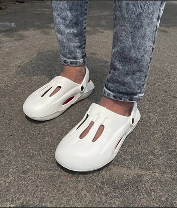 Fabbmate - Red Men's Clogs