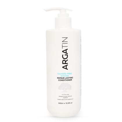Argatin Keratin Treated Repair Lasting Sulphate Free Conditioner For Dry And Damaged Hair | Daily Use (Conditioner 500Ml)