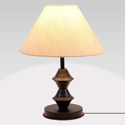 Metal-Iron CFL/LED Lamp, (White Colour)