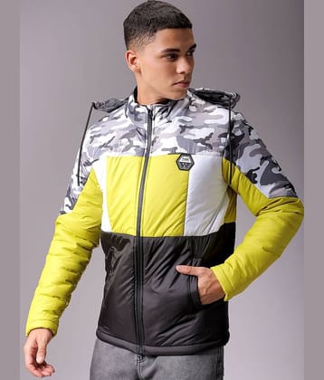 The Indian Garage Co. Polyester Men's Puffer Jacket - Black ( Pack of 1 )