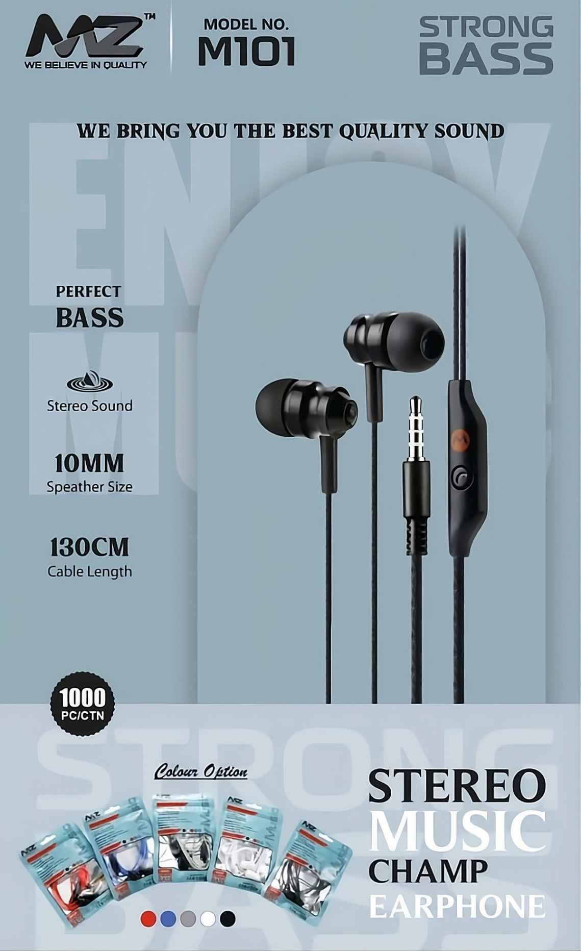 MZ-Earphone Stereo Bass M101