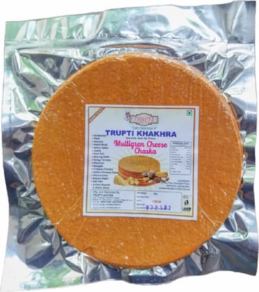 Trupti Udyog Italian Cheese Pizza Khakhra (200g) | Cheesy Herb Flavor | Continental Twist | Party Snack
