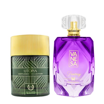 Utopia Perfume 100ml + Fantasy Perfume Vanesa 100ml