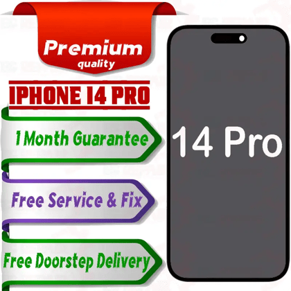 Apple iPhone 14 Pro  (display glass combo folder) Mobile Display LCD Screen With Touch.white