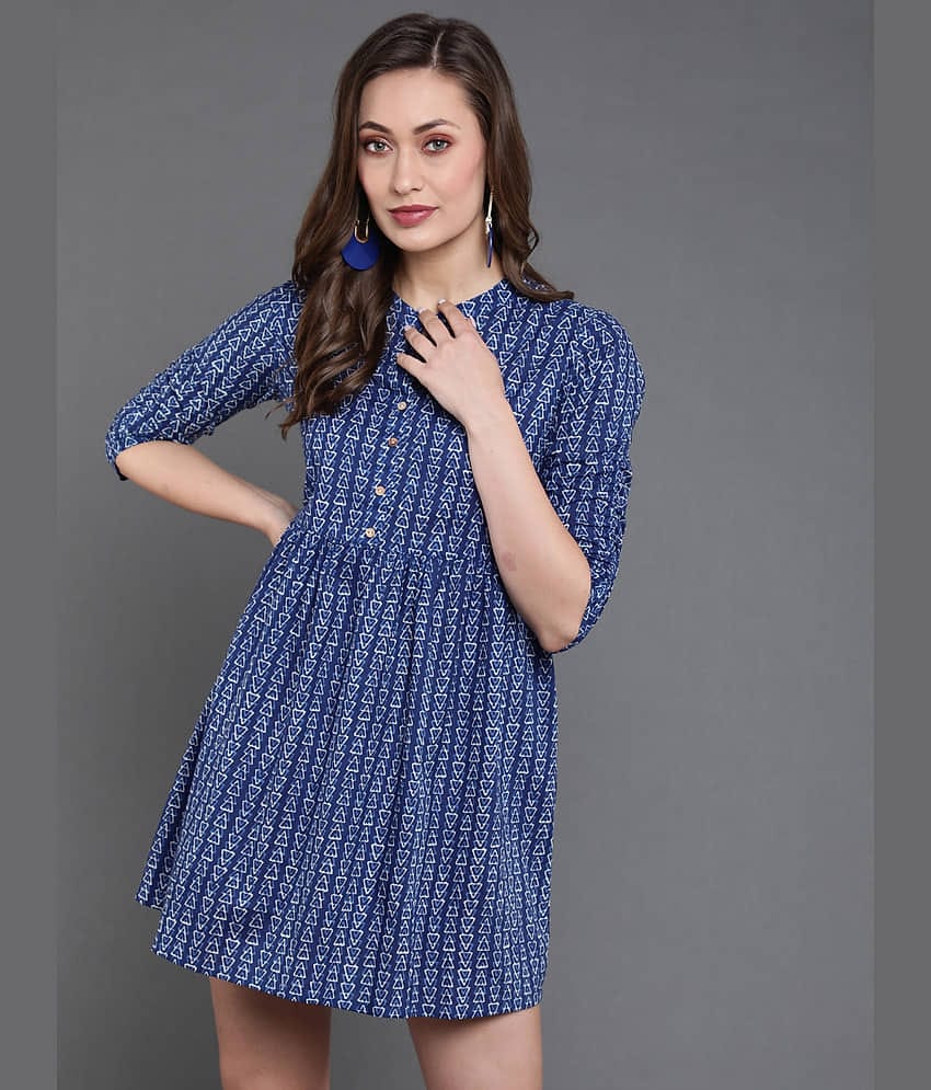 Cotton Short Kurti For Women (Pack of 1)