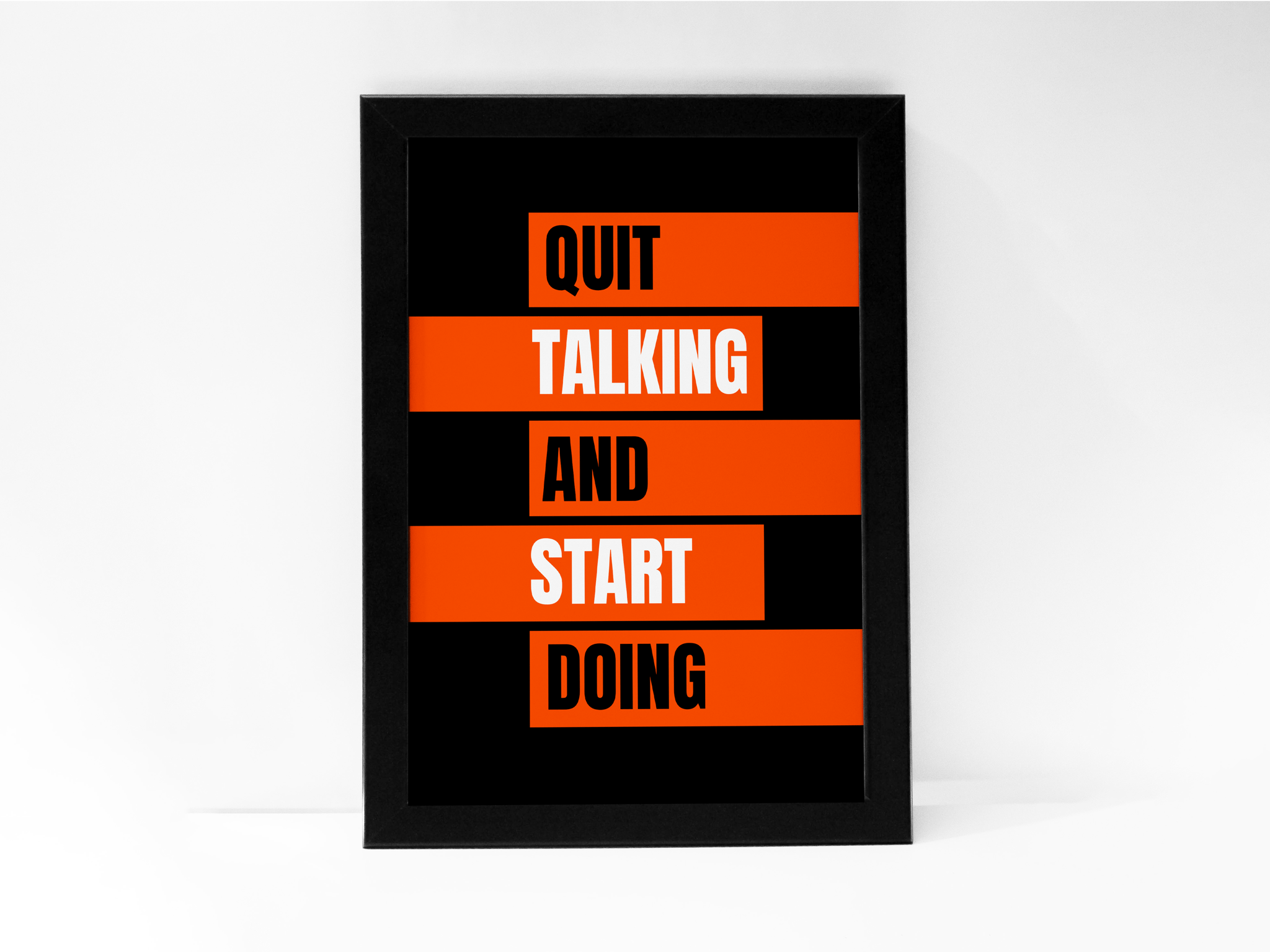 "SELF MOTIVATIONAL" Poster: Add a Touch of Personality to Your Space