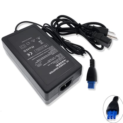Hi-Lite Essentials 32V 2500Ma Adapter for Hp Officejet Printer (Check models in description) - Power Cable Included