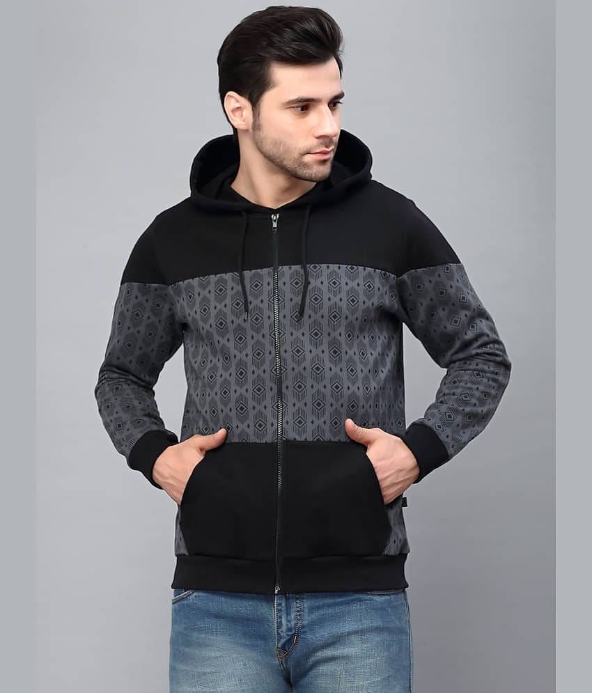 Rigo Cotton Men's Casual Jacket - Black ( Pack of 1 )