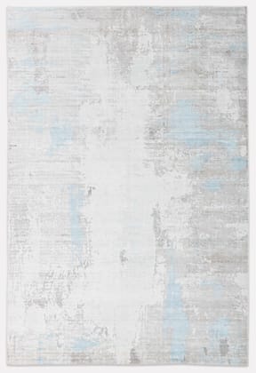 Neu Looms Arctic Elan Area Tranquil Grey & ICY Blue Abstract Design