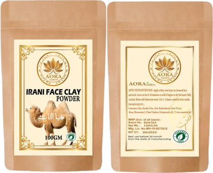 IRANI FACE CLAY POWDER -100G