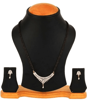 Sunhari Jewels Silver Mangalsutra Set ( Pack of 1 )