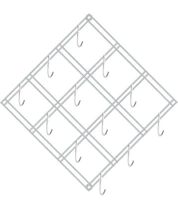 JISUN - Silver Stainless Steel Storage Racks ( Pack of 1 )