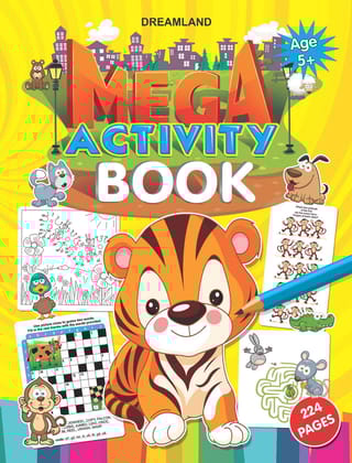 Mega Activity Book [Paperback] Dreamland Publications