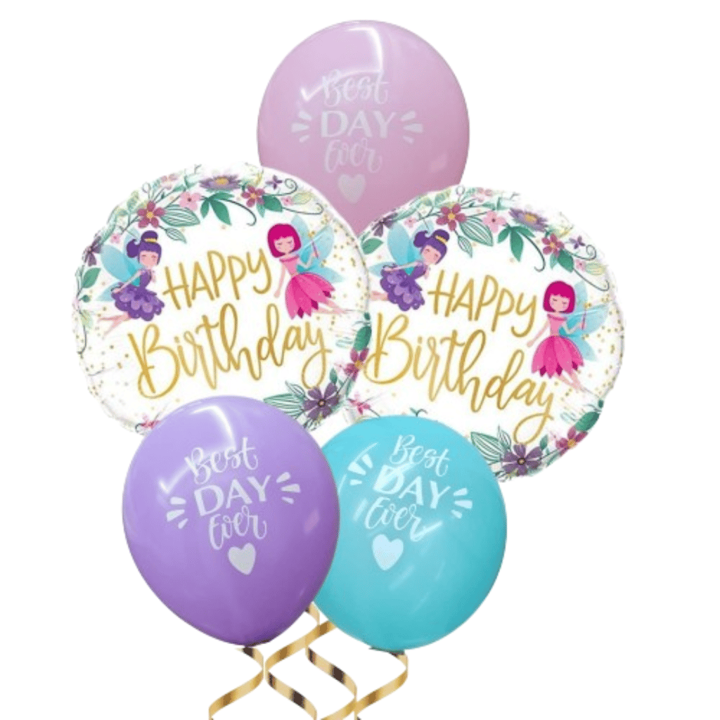 Best Day Ever Happy Birthday Balloon - 5PC - Party and Festive Needs | Buy online on ZillyBuy