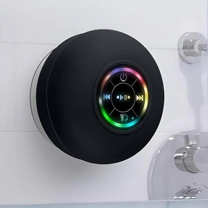 Large Suction Cup Waterproof Bluetooth Speaker
