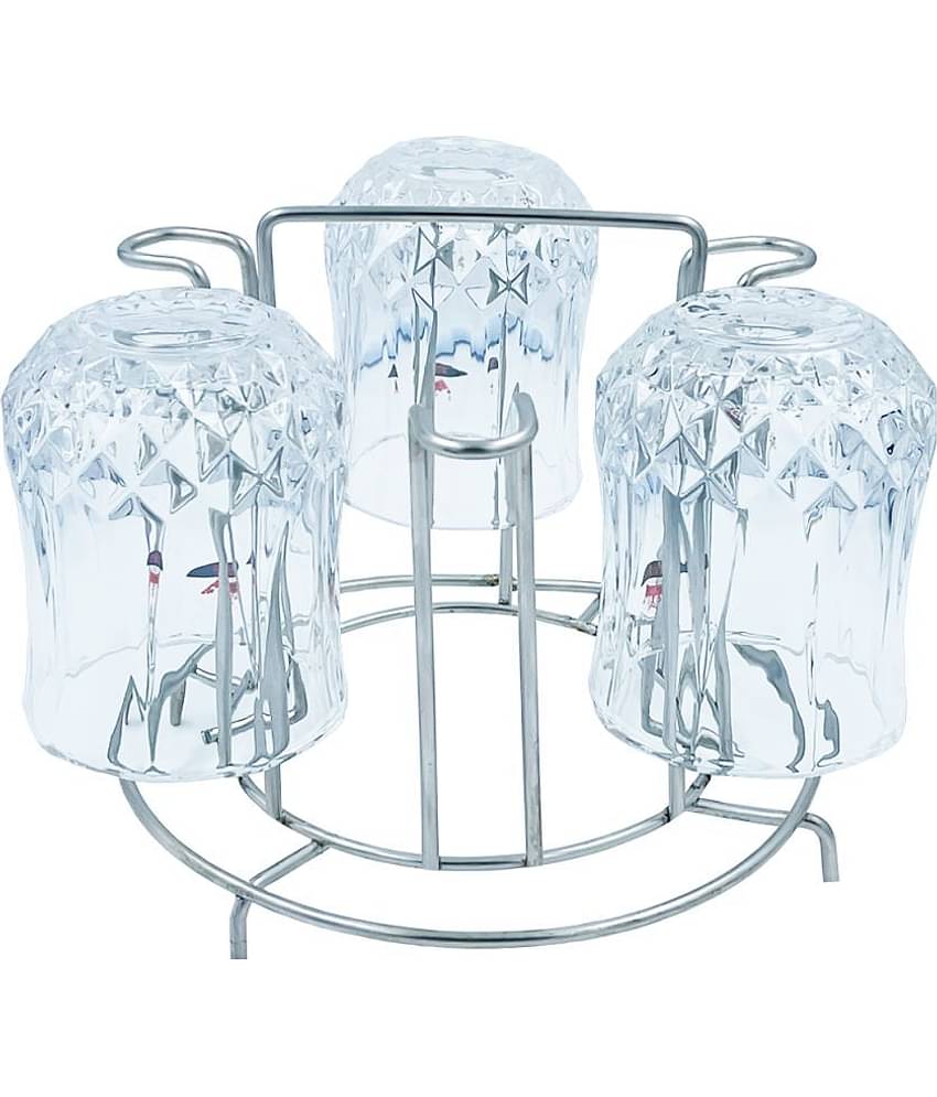 JISUN Stainless Steel Glass Stand / Glass Holder For Kitchen