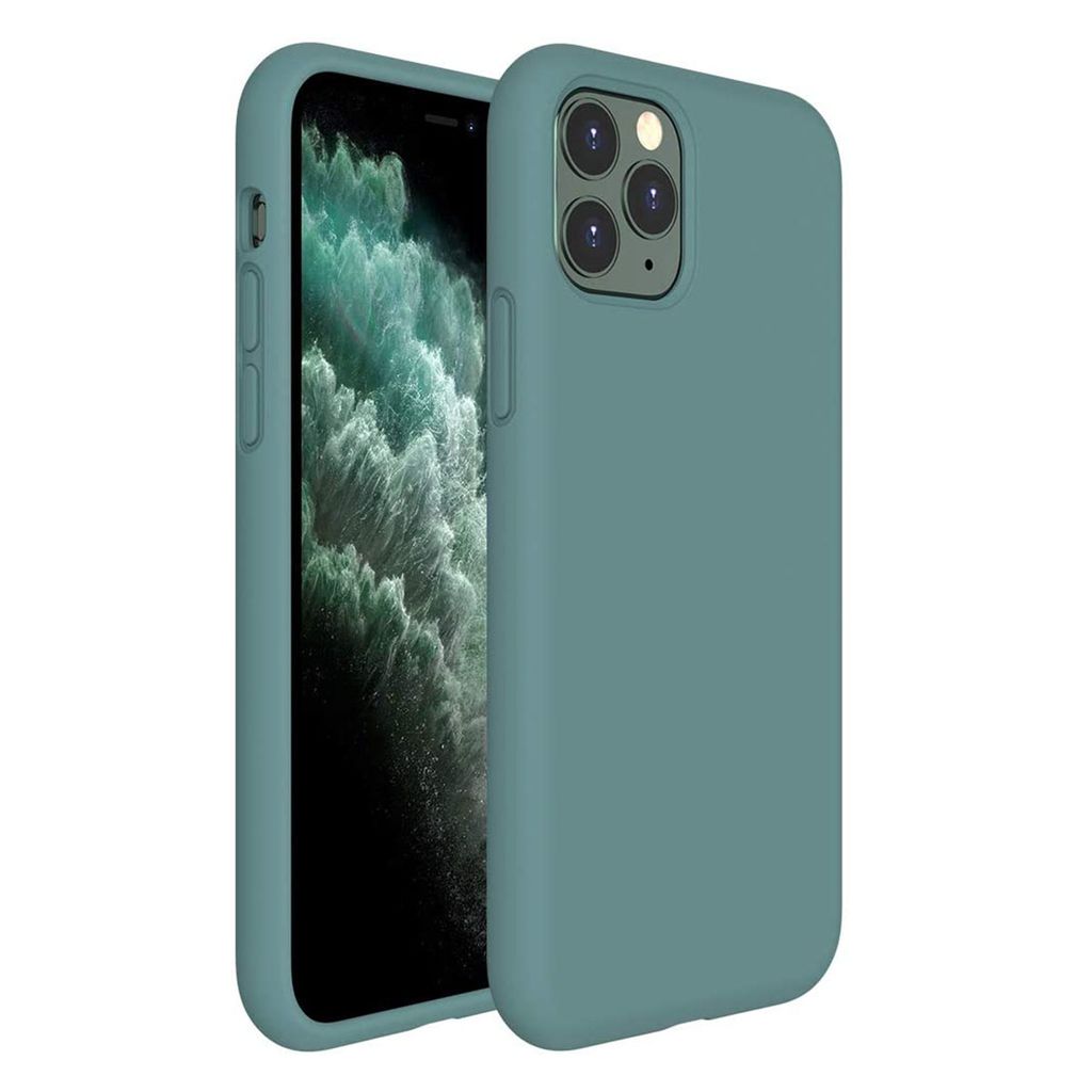 LIRAMARK Liquid Silicone Soft Back Cover Case for Apple iPhone 11 Pro Max