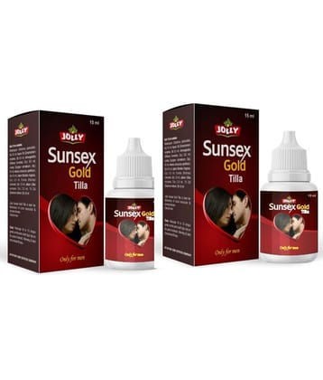 Jolly pack of 2 Sunsex Gold OIL 2 gm Pack Of 2