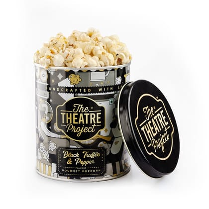 TTP Black Truffle & Pepper Gourmet Popcorn Tin - 42 gms