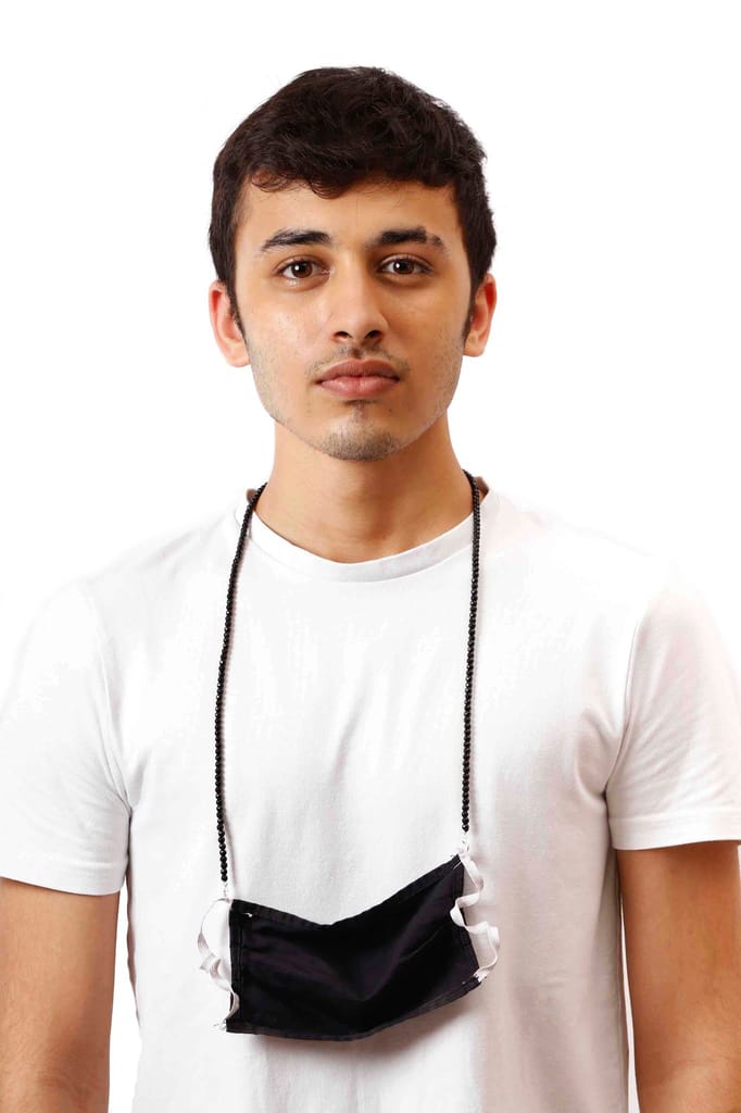 Semi Precious Beaded Mask Chain (Unisex)