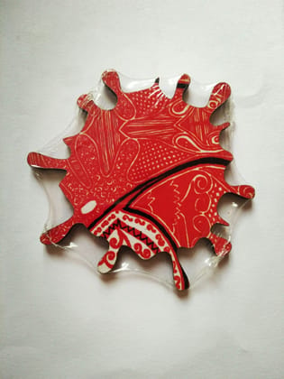 KHYATI'S ENIGMA ARTWORK MINI COASTER