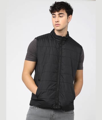 Highlander Polyester Men's Casual Jacket - Black ( Pack of 1 )