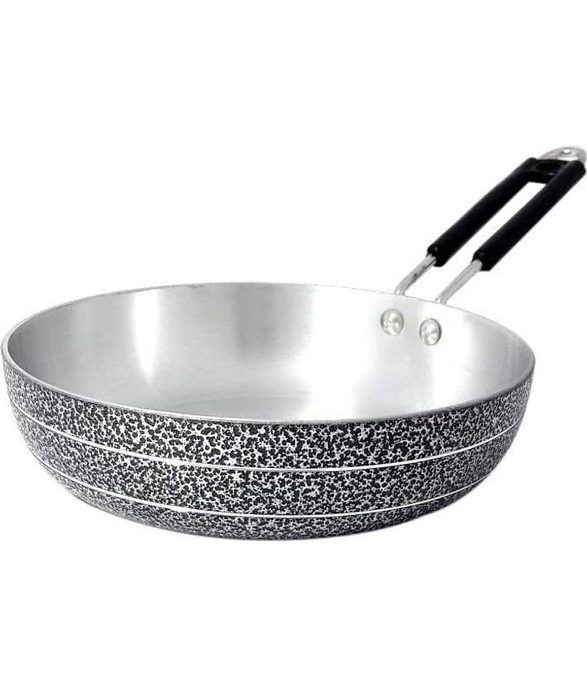 Carnival - Frypan 1.5 ltr Aluminium Ceramic Fry Pan 1500 ml ( Pack of 1 )