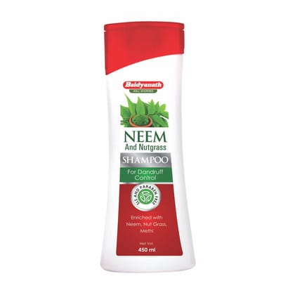 Baidyanath Neem And Nutgrass Shampoo 450 Ml