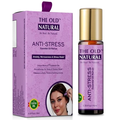 Anti Stress Roll on for Stress Relief 10ml-Pack of 1