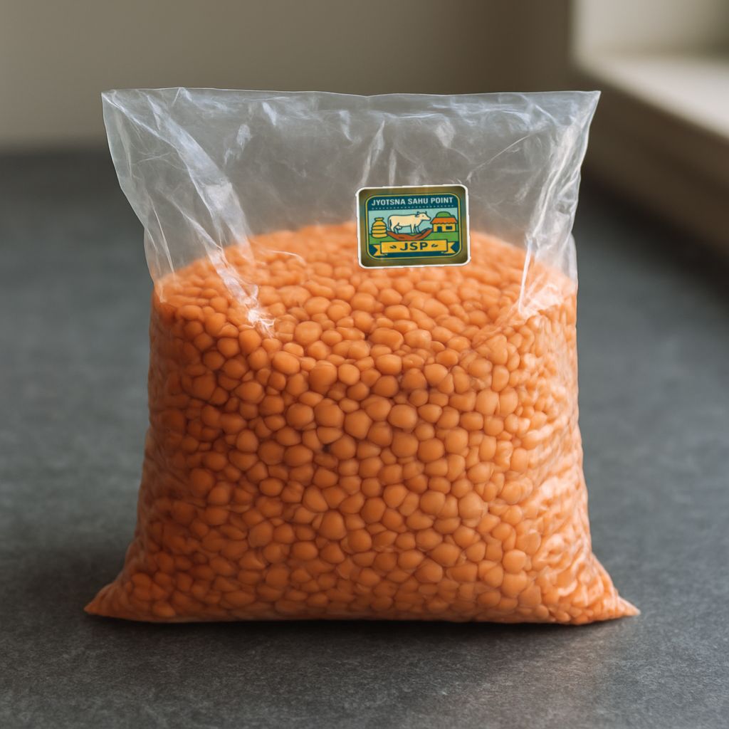 Jyotsna sahu Point's masoor dal (red lentils)