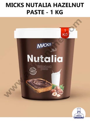 MICKS Nutalia Hazelnut Paste  - (1 kg Pack)