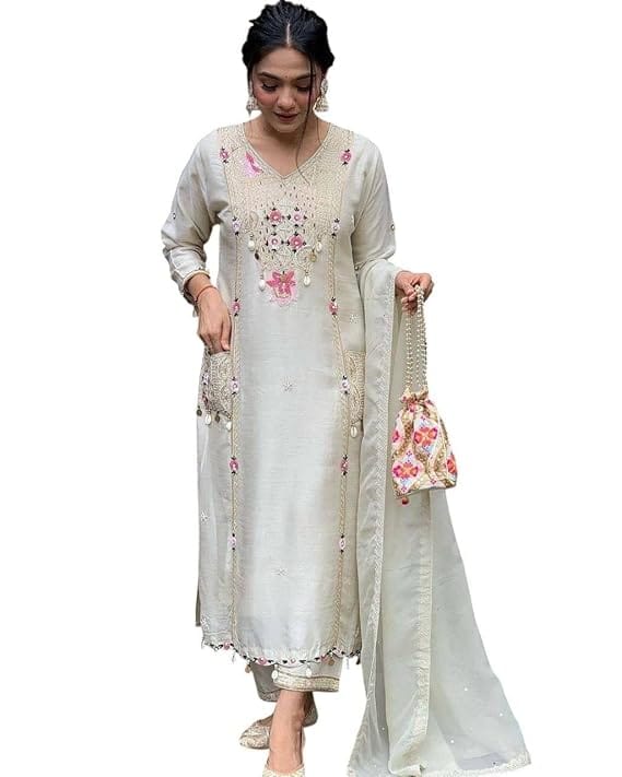 Designer Women Ethenic Outfit with Dupatta for Party and Festive Occasions