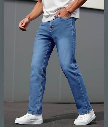Eyebogler Regular Fit Clean Look Men's Jeans - Blue ( Pack of 1 )