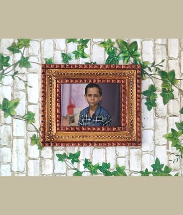 TFS Wood Wall Hanging Antique Single Photo Frame - Pack of 1