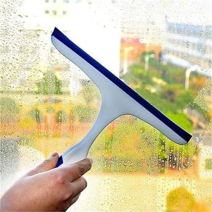 Small Wiper for Cleaning Windshield and Kitchen Table & Platform Cleaning Wiper Soft Silicone Handle (Multicolour)