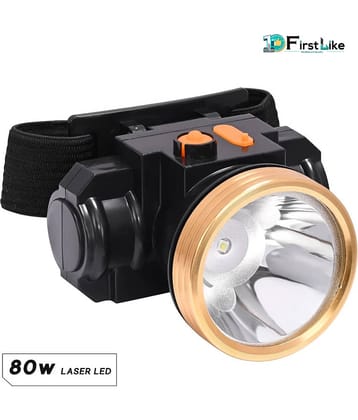 FIRSTLIKE - Above 50W Rechargeable Flashlight Torch ( Pack of 1 )