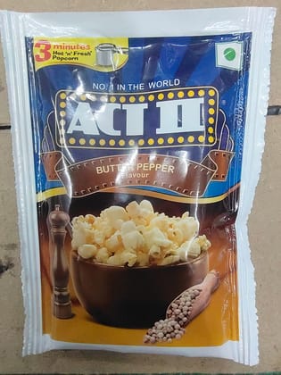 Act 2 popcorn butter pepper flavour