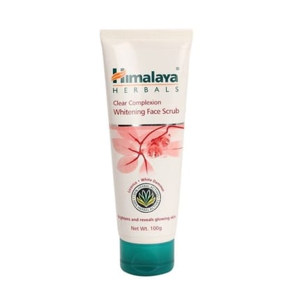 Himalaya Herbals Clear Complexion Whitening Face Scrub, 100G (Pack Of 2)