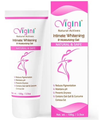 Vigini Vaginal Lightening Whitening Feminine Cream Intimate Moisturizer Gel 100 g