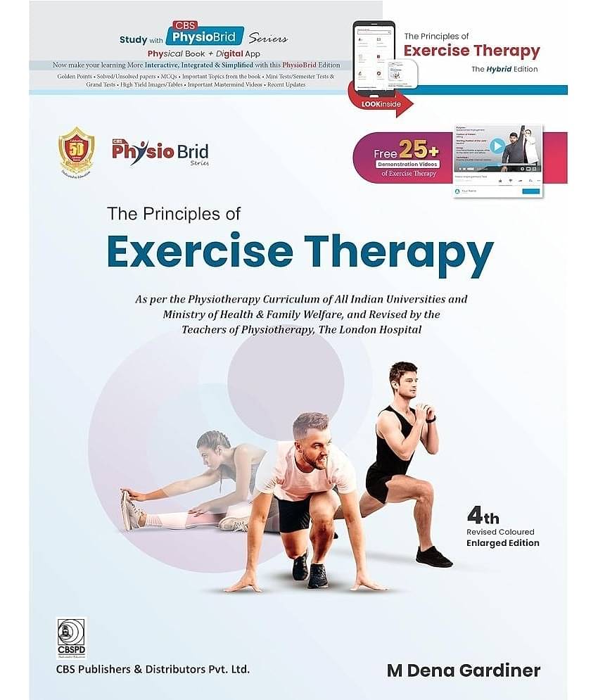 The Principle of Exercise Therapy 4th revised colored Enlarged edition Paperback – 28 March 2023