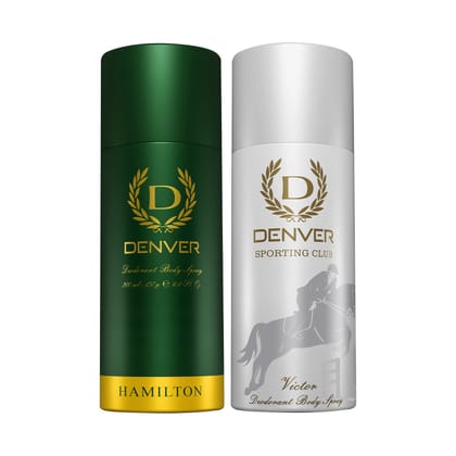 Denver Pack of 2 Deos (Hamilton + Victor) - 200ml Each
