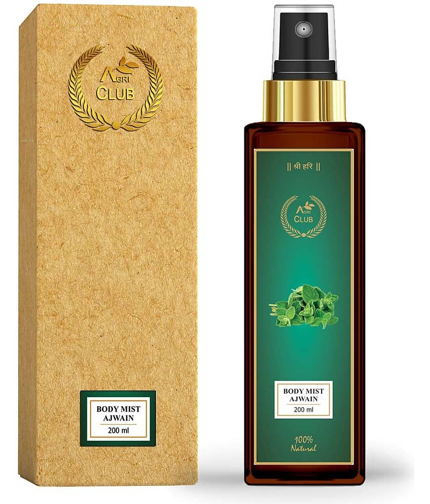 AGRI CLUB - Ajwain Body Mist For Men,Women 200 ml ( Pack of 1 )