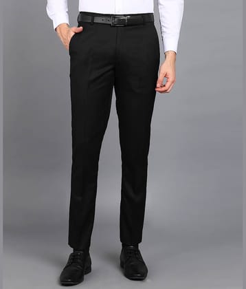 Inspire Clothing Inspiration Slim Flat Men's Formal Trouser - Black ( Pack of 1 )