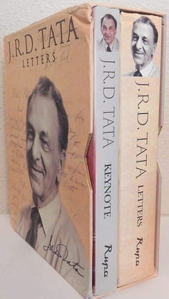 J.R.D. Tata:etters & Keynote (2 Volume Set)