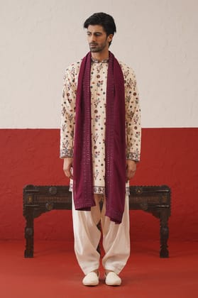 Aaryan Kurta Patiyala Set with dupatta-XS/34