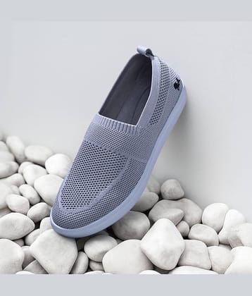 Neemans Grey Men's Slip-on Shoes