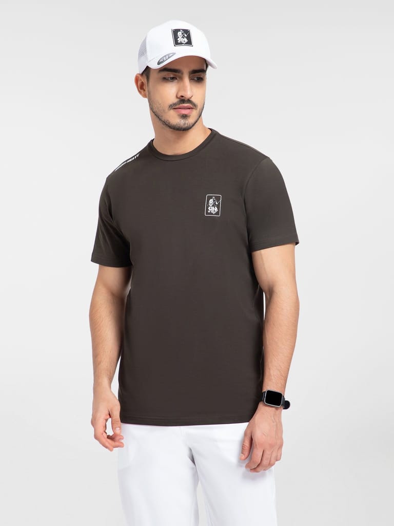 AH olive Round Neck (Cotton)