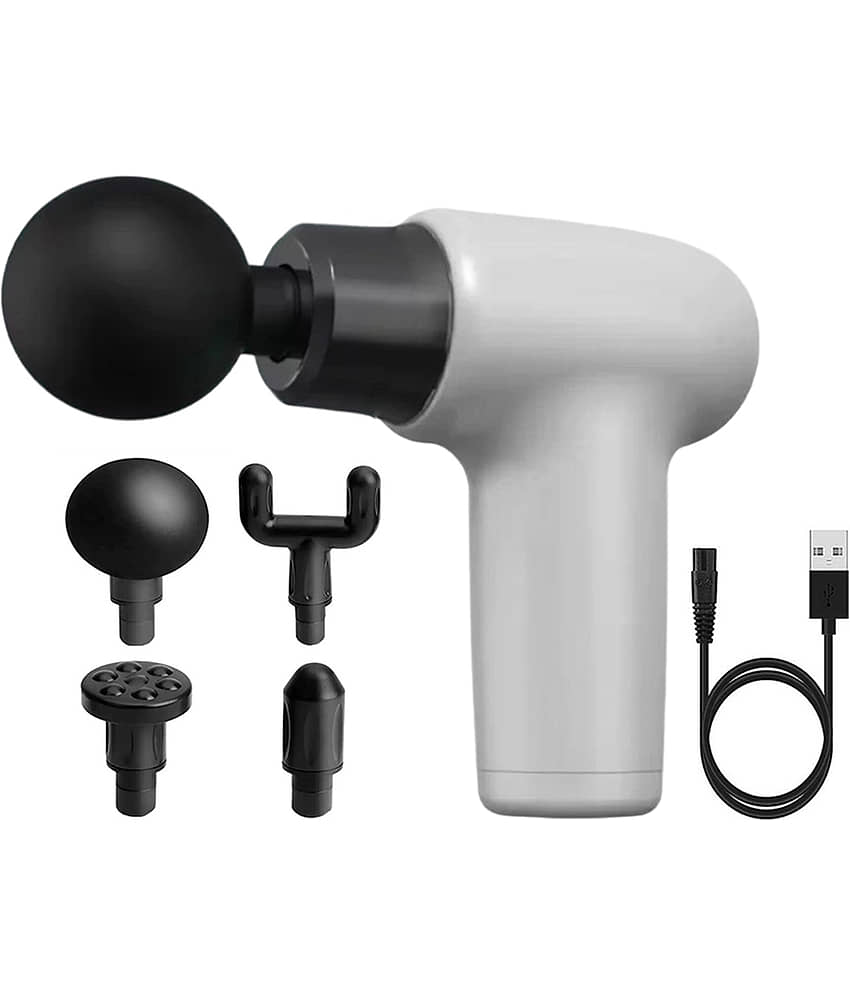 Retailstore Heavy Duty Compact White Battery Operated Massagers