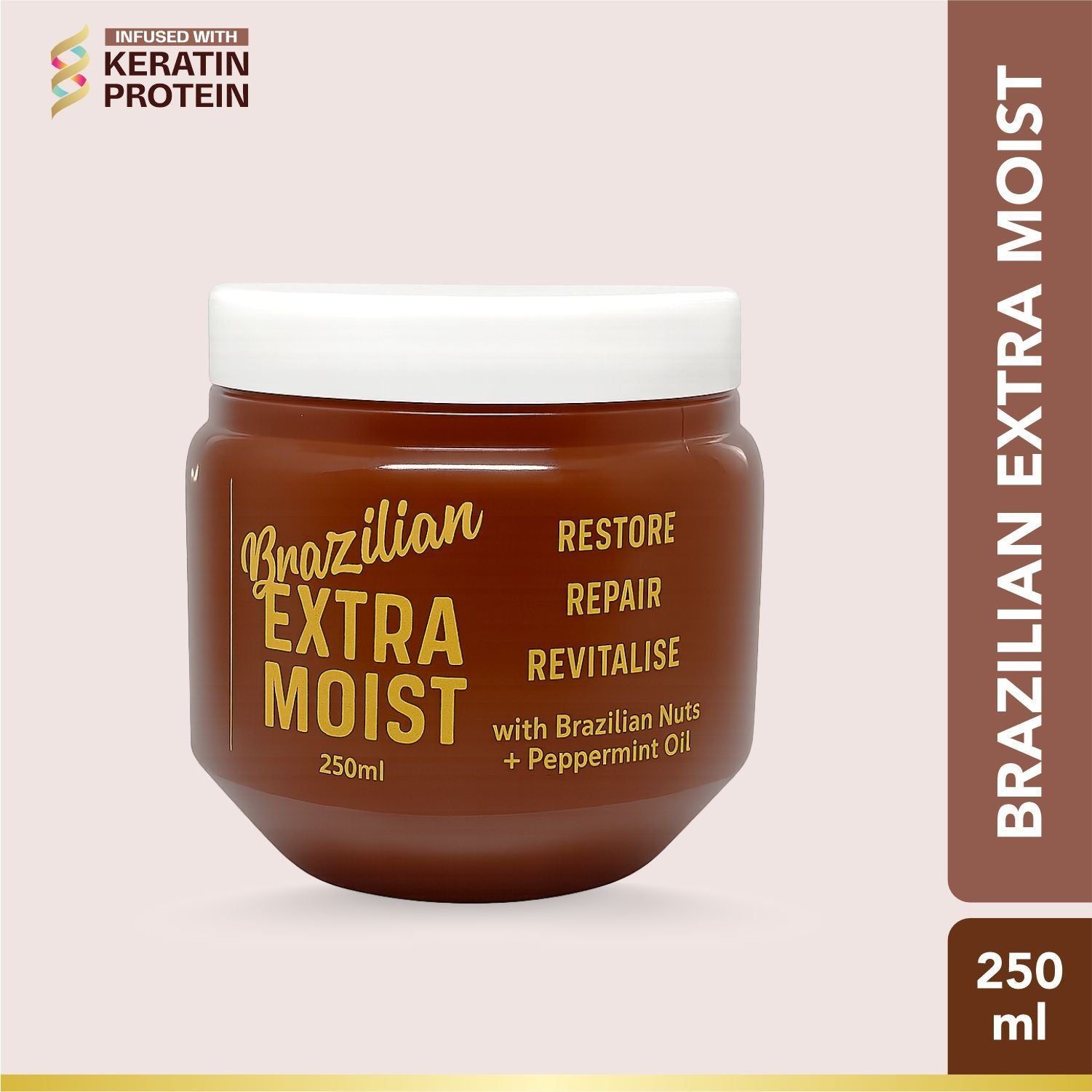 KT Professional Brazilian Extra Moist Hair Masque – 250ml